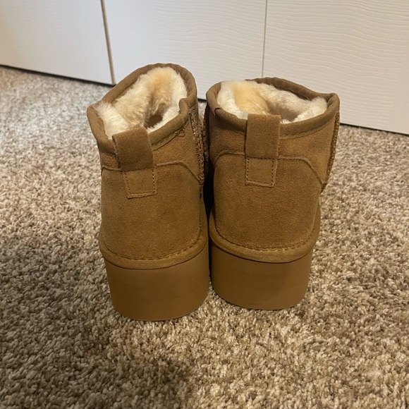 Women’s platform mini ankle boots - Picture 6 of 7